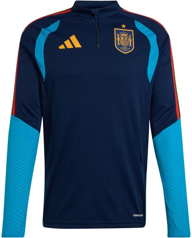 ADIDAS PERFORMANCE Tricot 'RFEF'  indigo / hemelsblauw / goudgeel / rood