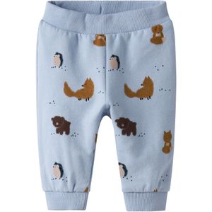 NAME IT Broek 'NBMSoul'  beige / lichtblauw / bruin / donkerbruin