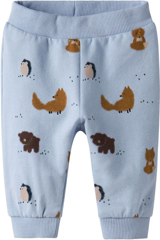 NAME IT Broek 'NBMSoul'  beige / lichtblauw / bruin / donkerbruin