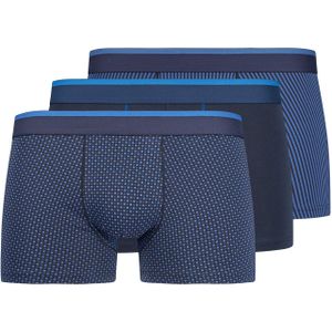 Skiny Boxershorts  blauw / marine / hemelsblauw