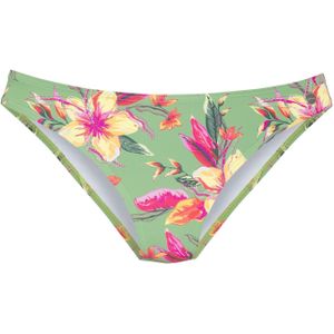 Look - Gedessineerd Bikinibroekje - Salie/Pink - Polyamide/Microvezel