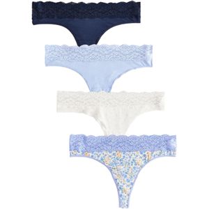 Next String  nachtblauw / lichtblauw / geel / wit