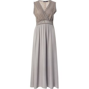 Sublevel Jurk  aardetinten / lichtgrijs