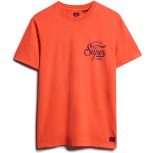 Superdry Copper Label Chest T-shirt Met Korte Mouwen