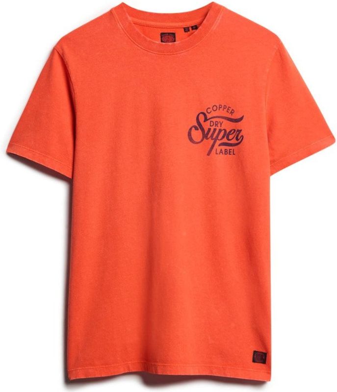Superdry Copper Label Chest T-shirt Met Korte Mouwen