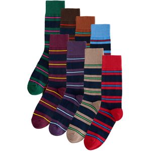 Next Sokken  donkerbeige / blauw / bruin / groen / rood