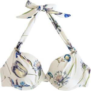 Next Bikinitop  navy / indigo / kaki / wit