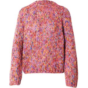 Rich & Royal Trui  blauw / oranje / pink / rood