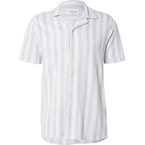 Lindbergh Overhemd  lichtgrijs / wit