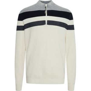 FQ1924 Gebreid vest 'Kyle'  crème / grijs / zwart