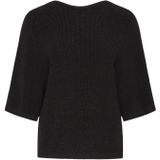 ICHI - IHCODY - Trui - Zwart - Knitwear - Driekwart Mouw