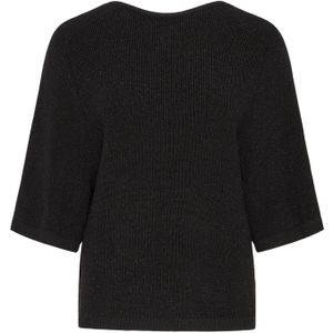 ICHI - IHCODY - Trui - Zwart - Knitwear - Driekwart Mouw