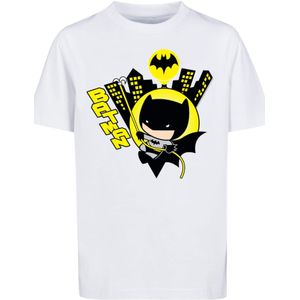 Shirt 'Chibi Batman Swinging -WHT'