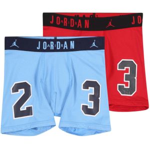 Jordan Onderbroek  lichtblauw / rood / zwart