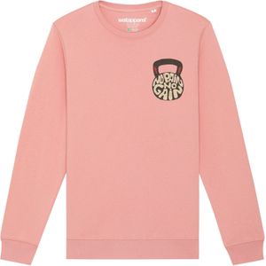 Watapparel Sweatshirt ' No Pain, no Gain 01 '  gemengde kleuren / rosa