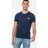 LEVI'S - Graphic Crewneck Tee - T-shirt - Navy/Rood/Wit - 2 Pack