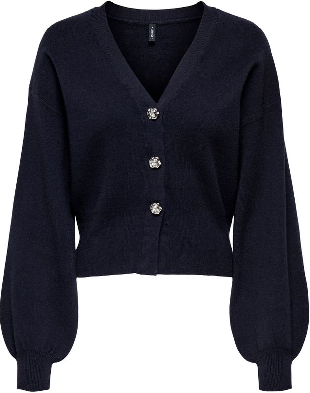 ONLY Gebreid vest 'ONLIBI'  nachtblauw