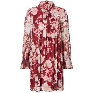 Ana Alcazar Blousejurk ' Suntia '  beige / bloedrood