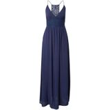 Vmgrace - Lange Jurk - Maxi - Mouwloos - V-Hals - Loose Fit - Kanten Detail