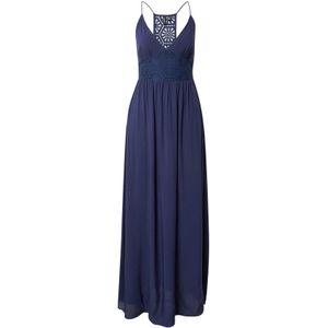 Vmgrace - Lange Jurk - Maxi - Mouwloos - V-Hals - Loose Fit - Kanten Detail