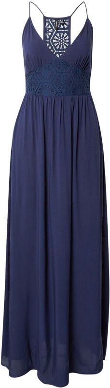 Vmgrace - Lange Jurk - Maxi - Mouwloos - V-Hals - Loose Fit - Kanten Detail