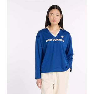 new balance Shirt  saffier / lichtgeel