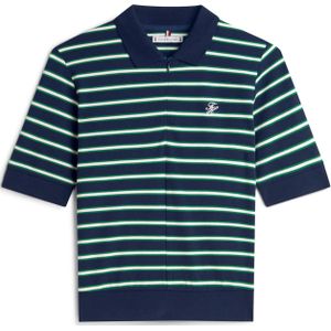 TOMMY HILFIGER Shirt  lichtbeige / navy / donkergroen