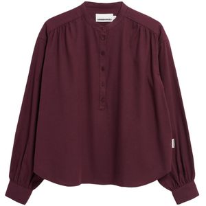 Armedangels - Efinaraa - Blouse - Effen - Lange Mouwen - Ruime Snit