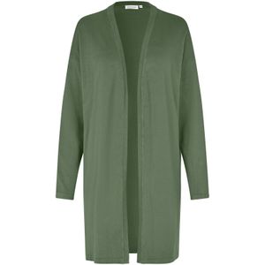 Masai Gebreid vest 'Lon'  donkergroen