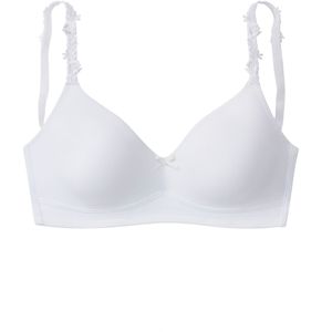 Nuance - T-shirt Bh - Wit - Microtouch - Naadloos