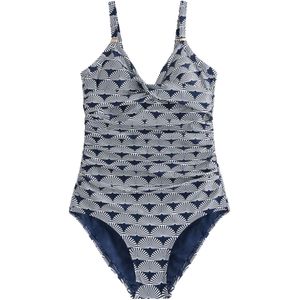 Next Badpak  navy / wit