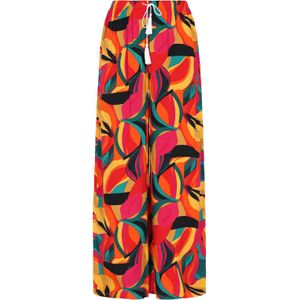 IZIA Broek 'Fashion Look'  geel / groen / oranje / rood