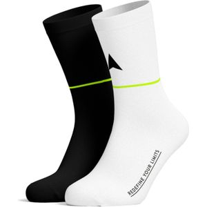 PIPPO Amsterdam Sportsokken 'Statement Égalité'  wit
