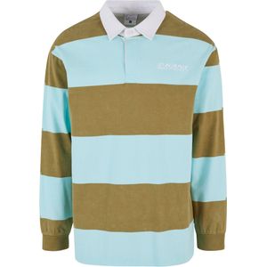 Karl Kani Shirt  lichtblauw / olijfgroen / wit