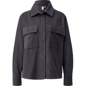 QS Blouse  antraciet