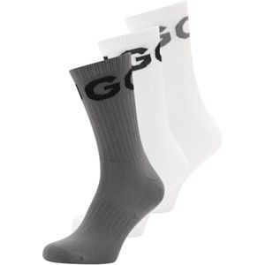 HUGO Sokken 'ICONIC'  grijs / zwart / wit