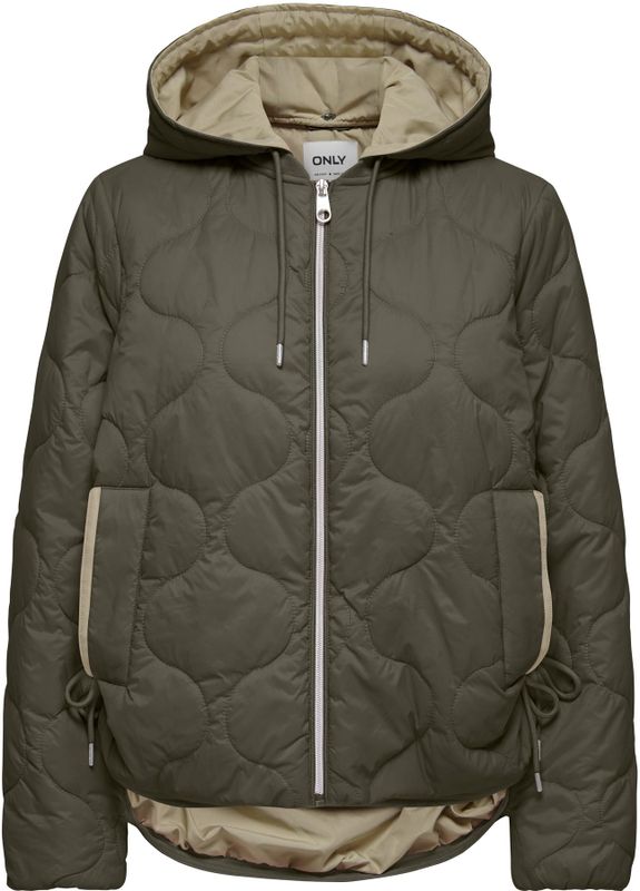 ONLY Tussenjas 'ONLMIKI'  olijfgroen