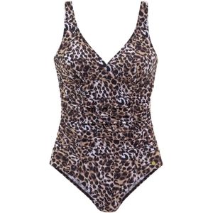 Badpak - Bruin - Polyamide - Zonder Beugels