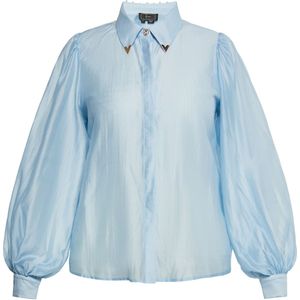 faina Blouse  lichtblauw