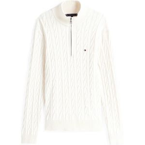 Tommy Hilfiger - Schipperstrui - Effen - Regular Fit - Puur Katoen