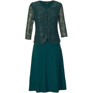 Goldner - Cocktailjurk - Goud - Smaragd