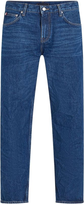 Tommy Hilfiger Heren Straight, Spijkerbroek (Marc Indigo), 28W / 30L