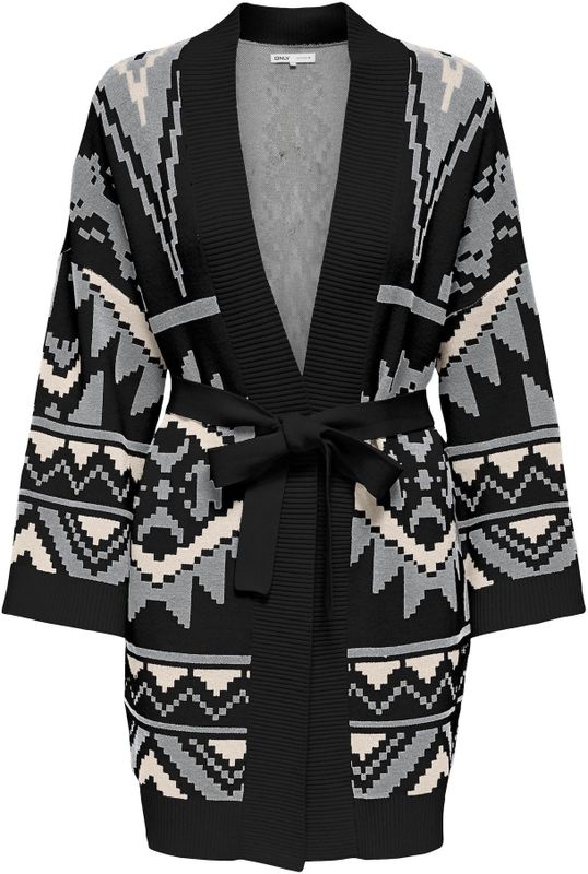 Onlfrida - Vest - V-Hals - Lange Mouwen - Regular Fit