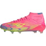 Adidas - F50 Elite Mid FG - Voetbalschoenen - Zwart - PRIMEKNIT - Gerecycled Materiaal
