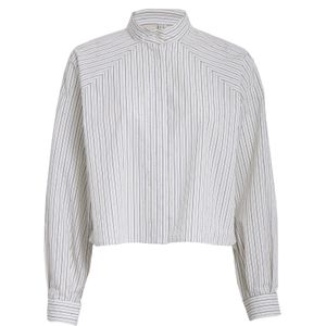 Peppercorn Blouse 'Kamari'  navy / bruin / wit