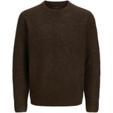 JACK & JONES Trui 'JPRBLASIMON'  chocoladebruin