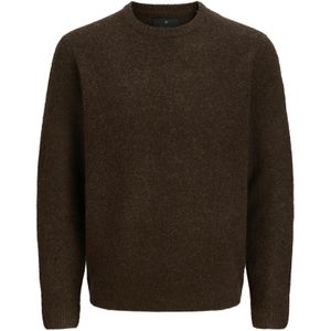JACK & JONES Trui 'JPRBLASIMON'  chocoladebruin