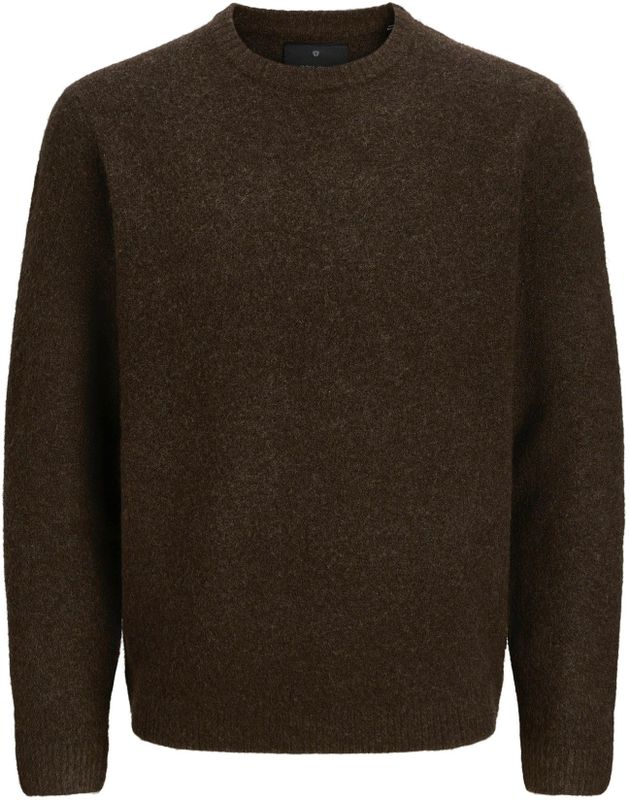 JACK & JONES Trui 'JPRBLASIMON'  chocoladebruin