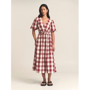 St MRLO Jurk 'Rowley'  rood / wit