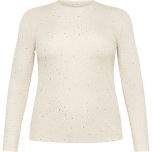 KAFFE CURVE Shirt 'KCTina'  offwhite